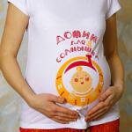 Футболки для беременных с надписями